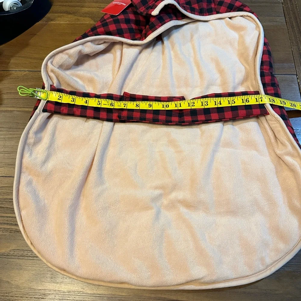 Wondershop pet dog‎ winter lumberjack  vest NWT size XXL